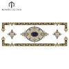Custom Design Rectangle Style Marble Waterjet Floor Medallion Tile