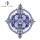 Индивидуальный дизайн меджлиса Round Waterjet Blue Marble Medallion Tile Lowes