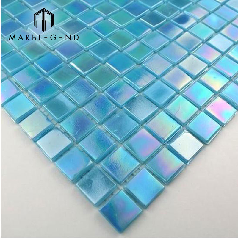China Mosaic Design Blue Glass, Swimming Pool Tiles Design