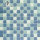 Teja azul clara de la piscina del mosaico del mosaico del vidrio cristalino de PFM