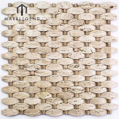 New Style Wall Tile Design Natural Stone Summit Giuseppe Marble Mosaic Tile