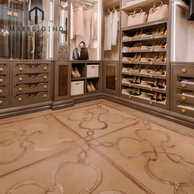 Classic Design Indoor Used Oak Wood Inlay Solid Wood Parquet Flooring Tiles