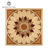 Antique Flowers Engineered Pattern Medallion flooring Wood Floor Inlay