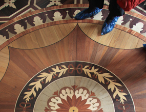 Interior Commercial parquet wood flooring Patterns  