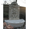 Indoor Natural white marble Wall water fountain with angel statue