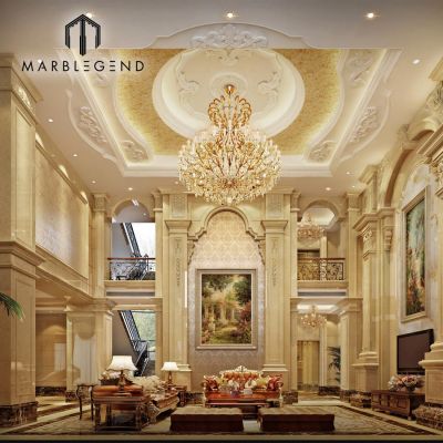 Europe style luxury villa architecture interior and exterior 3D design services