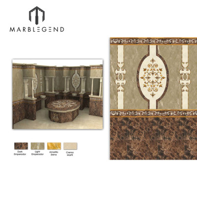 PFM customized modern interior lobby 3d design service