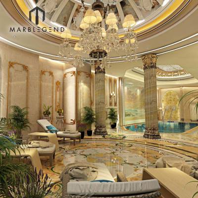 Chechnya private palace swimming pool project design service