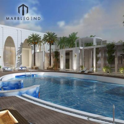 PFM professional 3D design service for swimming pool project