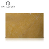 Interior Decoration Natural Spanish Amarillo Mares Gold Marble Slabs