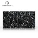 PFM Morocco Black Black Fossil Marble Slabs لتزيين الجدران والأرضيات