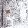 Декорирование дома Турция Милас Сирень белый мрамор Плиты