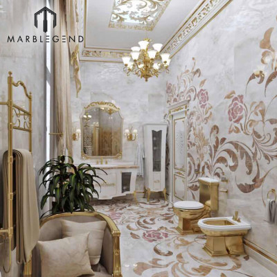 PFM Servicio de diseño de proyectos de baño de palacio privado de lujo.