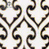 Luxury style brass inlay waterjet Mosaic Tile for kitchen
