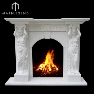 China Marble Fireplace Mantel Surround Manufacturers Factory