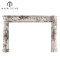 Chinese supplier carrara white marble fireplace mantel