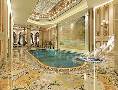 Chechnya Fountain & Decoration swimming pool design