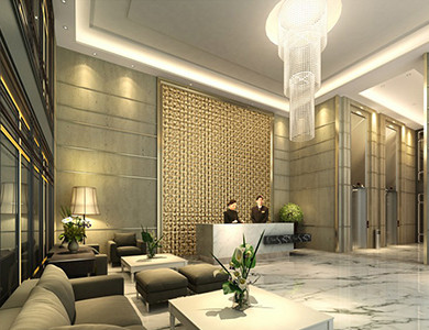 Diamond Twin Tower reception design