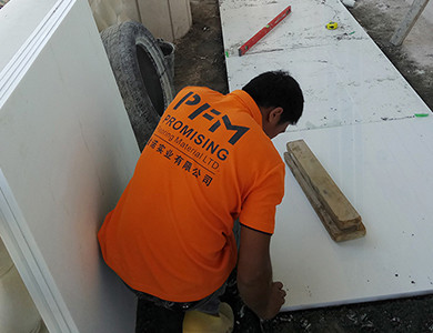 Private Palace And Majlis installing