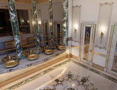 Private Palace And Majlis bathroom