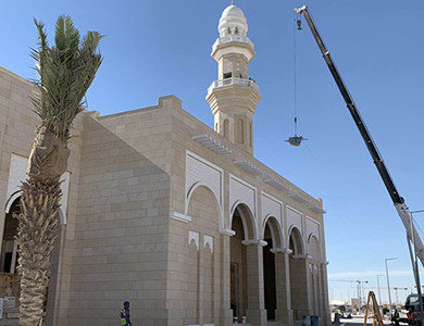 Qatar Mosques Project Mosque Front Entry