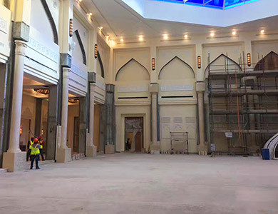 Qatar Mosques Project Mosque Under Installation by pfm