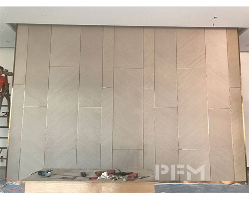 Villa's Interior Wall Decoration