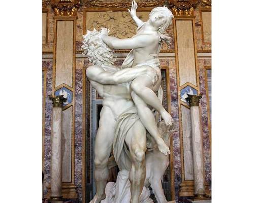 PFM Carved the Humanity Power in Marble Sculpture