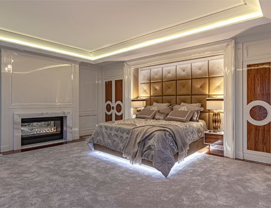 modern style bedroom design