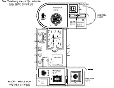 marble flooring plan