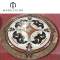 Custom design retro style pattern marble tile waterjet medallion for luxury interior decoration