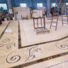 PFM custom waterjet marble medallion flooring pattern design marble inlay floor for villa