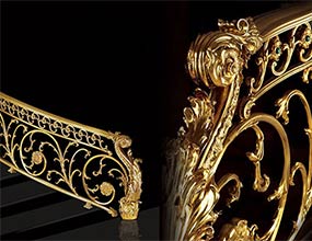 Royal Brass handrail