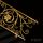 gold color luxurious brass baluster for villa project