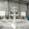 cusotm classic style Italian white marble outdoor garden water fountain for villa