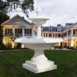 Top Rated Marble fountain manufacturer wholesale Italian White indoor and outdoor marble fountains for sales