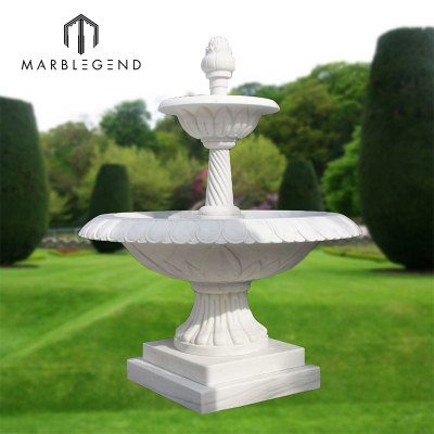 Top Rated Marble fountain manufacturer wholesale Italian White indoor and outdoor marble fountains for sales