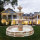 wholesale price china sunset red marble tiers water fountain suppliers custom marble outdoor water fountain for garden