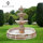 wholesale price china sunset red marble tiers water fountain suppliers custom marble outdoor water fountain for garden