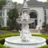Best price China marble fountain sculptures suppliers custom Italy marble statue fountain for garden