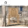 Fireplace manufacturer customize antique Louis XV double beige marble fireplace surround for indoor decor