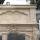 hand carved antique double Crema Marfil marble fireplace surround for indoor decor