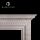 decoratived indoor modern white marble fireplace surround for living room