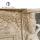 Hand carved classic louis statue beige marble fireplace mantel for villa decor