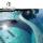 12mm bule ice iridescent glass mosaic pool tiles China bathroom shower 2 x 2 glass mosaic tile Supplier