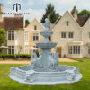 Hand Carved Horse Statue Outdoor Garden Stone Marble Fountain