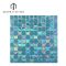 PFM custom sea glass mosaic design blue swimming pool mosaic tiles