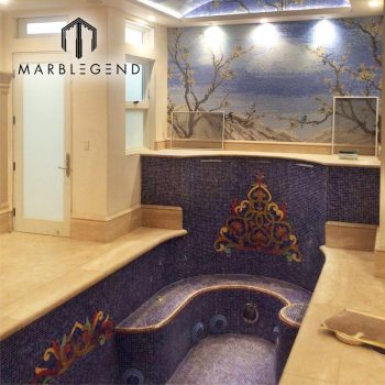 custom mosaic ideas navy blue water pool glass mosaics tile for swimming pool