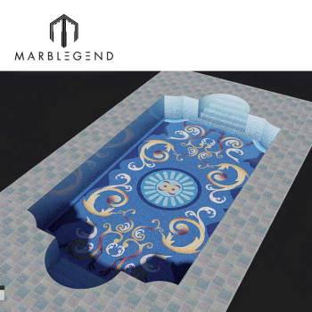 custom best stained mosaic patterns stained swimming pool mosaic tiles