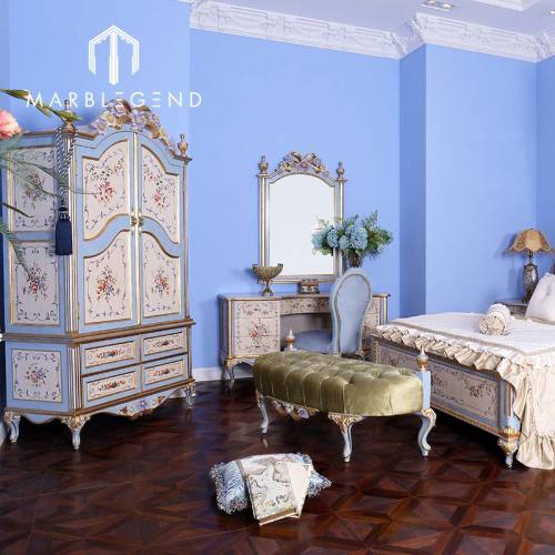 custom factory price royal bedroom furniture sets classic queen bed cabinet luxury living room classic sofa